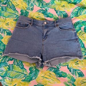 Loft denim shorts